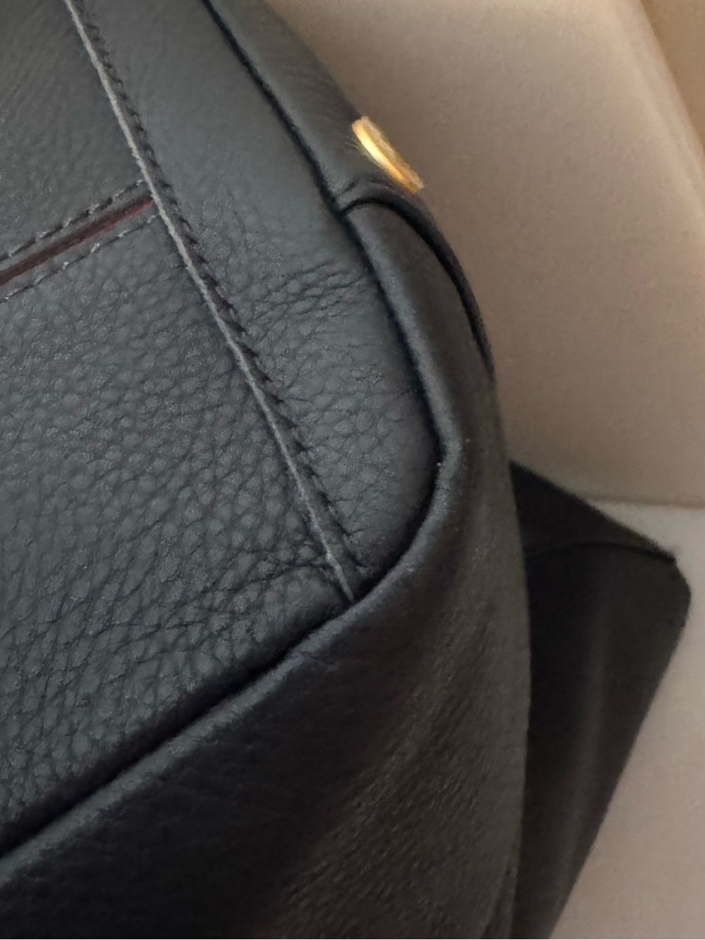 NWT Hammitt Navy Tides Pebbled Leather Addie Tote - Picture 12 of 12